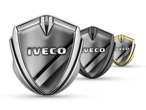 Iveco Metall Emblem Abzeichen Pro Stil Edelstahl